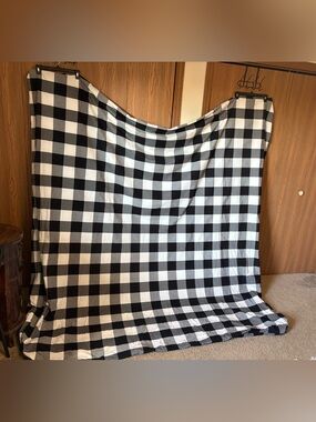 100% Cotton Ballard Designs Buffalo Check Duvet Cover and Matching Shams- Queen